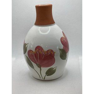 1993 EMERSON CREEK  Hand-Painted Floral Pottery Vase Bedford VA
